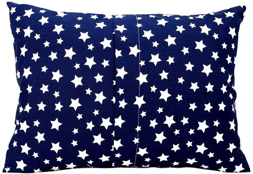 Kids Toddler pillowcase – Navy Blue Stars