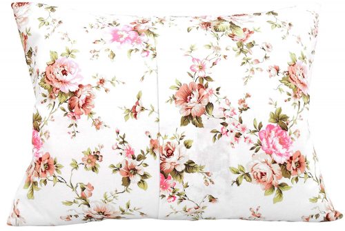 Kids Toddler Pillowcase – Pink Beige Roses