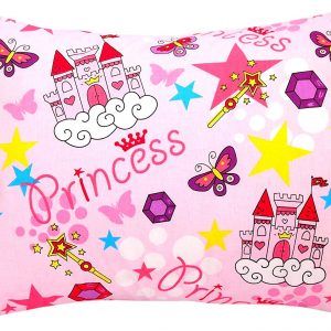 Kids Toddler Pillowcase – Pink Castle