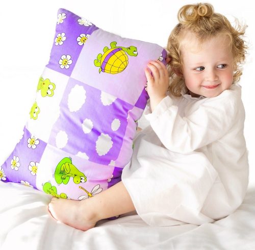 Kids Toddler Pillowcase – Mauve Turtles