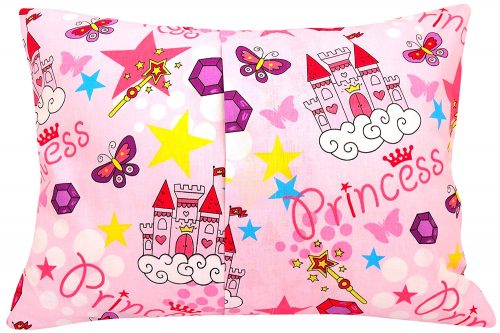 Kids Toddler Pillowcase – Pink Castle