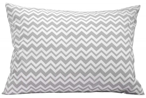 Kids Toddler Pillowcase – Grey Chevron