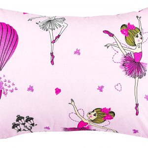 Kids Toddler Pillowcase – Pink Ballerina