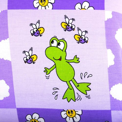 Kids Toddler Pillowcase – Mauve Turtles