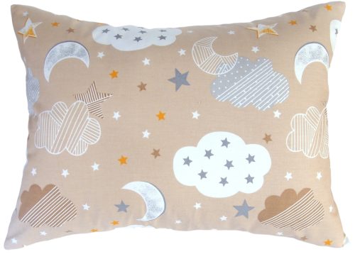 Kids Toddler Pillowcase – Beige Moon Stars